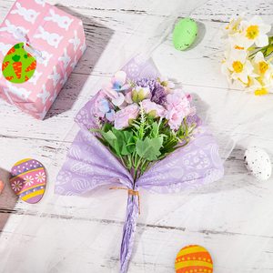 <strong>Easter</strong> Pattern Tissue <strong>Paper</strong> Double-Sided Cardstock <strong>Wrapping</strong> <strong>Paper</strong> 12 Design Styles Flat <strong>Wrapping</strong> <strong>Paper</strong> for Birthday Diy Craft - Product Image 5