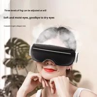 Masseur intelligent électrique pour les yeux, massage vibrant avec chaleur et compression, musique pour soulager le stress