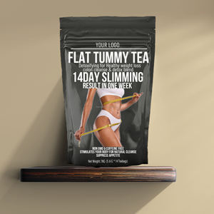 Private Label tisana naturale che dimagrisce le bustine di tè alla pancia detox per snellire il tè per perdere peso biologico - Product Image 5