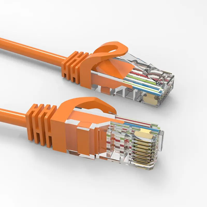 Ağ cat5e SFTP kablosu 4 çift 31awg Cca Ccag Ccc bakır açık lan kablosu çift PVC + PE ceket 1m 2m 3m 5m 10m 20m 1000ft