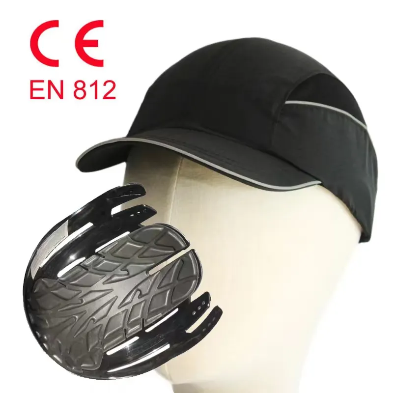 Insert de capuchon de bosse en matériau ABS pour casquettes de baseball Insert de capuchon de bosse universel Casque de sécurité pour hommes