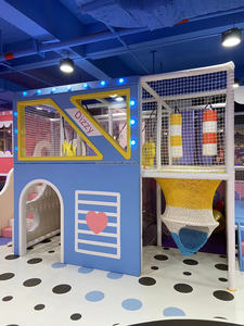 Équipement de jeu intérieur pour enfants Leber avec piscine à <span class=keywords><strong>balles</strong></span>, toboggans, <span class=keywords><strong>parc</strong></span> d'attractions pour les fêtes d'enfants, salle de jeux, garantie 1 an - Product Image 2