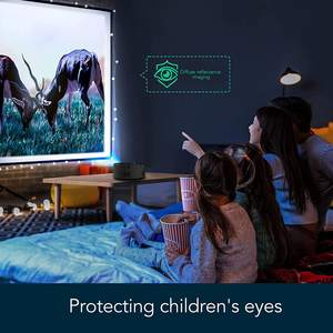 Mini vidéoprojecteur YT200, lampe LED portable <span class=keywords><strong>moins</strong></span> chère, projecteurs de cinéma maison 1080P HD, jouet électronique pour enfants - Product Image 3