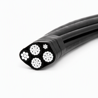 Cable Aéreo Agrupado ABC Dúplex, Triplex, Cuádruple, Cable de Servicio Aéreo de 0.6/1kV, Conductor de Aluminio