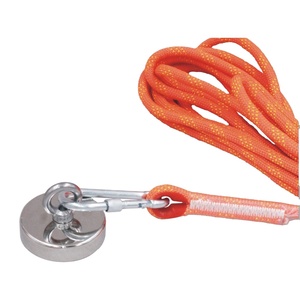 Imán de <span class=keywords><strong>pesca</strong></span> de neodimio, cuerda de nailon superfuerte de 220lbs <span class=keywords><strong>para</strong></span> búsqueda de <span class=keywords><strong>pesca</strong></span> magnética, caza Subacuática del tesoro - Product Image 2