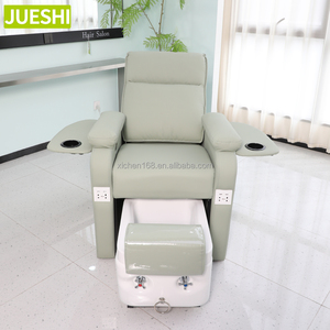JUESHI estilo moderno salón de belleza pie Spa masaje pedicura silla precio barato pedicura Spa silla salón de uñas muebles comerciales - Product Image 4