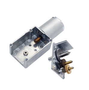 Mô-men xoắn cao nhỏ 6V 12 Volt 24V 10rpm 15rpm 50rpm nam châm vĩnh cửu DC Worm góc bên phải bánh có động cơ cho xe & thuyền - Product Image 3