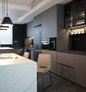 Armarios de cocina modulares de diseño personalizado Colección de armarios del fabricante - Product Image 5