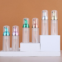Bouteilles de shampooing pour cils en plastique PET moussant vides 30ml 50ml 60ml 80ml 100ml avec pompe pour faux cils Extension de cils Savon