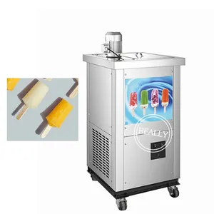2024 Factory price 0.9KW commercial large production single mold ice cream gelato popsicle maker machine