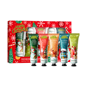 Christmas Herbal <b>Hand</b> <b>Cream</b> <b>Gift</b> <b>Set</b> Herbal Scent Moisturizing Anti-Dry Crack <b>Hand</b> Repair Kit - Product Image 1