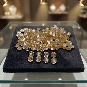 FF JEWELLERS Morganite Orange Taille Brillant Pierre Précieuse Libre Faite à la Main Qualité AAA Effet de Couleur et de Feu Vérifié 2x3mm Afrique - Product Image 3