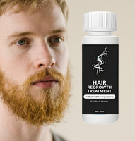 Haaröl-Fabrik OEM Kräuter 5% Konzentration Kopfhautbehandlung Haarausfall-Prävention Verdickung Reparatur 60ml für Männer und Frauen