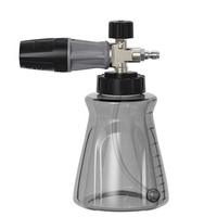 Pistolet à mousse neuf d'usine pour lavage auto, canon à mousse neige, équipement de lavage, pulvérisateur de mousse robuste et réglable de 1000 ml pour le nettoyage