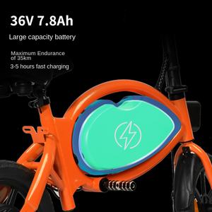 Vélo électrique HEZZO, batterie au lithium 36V, modèle léger T8, trajets quotidiens, origine Chine - Product Image 3