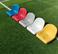 Siège d'arène léger et robuste - Chaise moulée par injection en PP avec dossier moyen pour une utilisation en intérieur/extérieur ZS-ZKBB-P