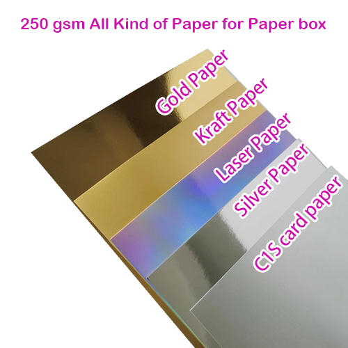 Papel de la tarjeta del laser