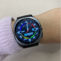 Montre connectée NFC TK65, écran tactile AMOLED 1,43 pouces haute résolution, montre de sport carrée IP67 en acier, Android, répond aux appels