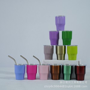 Mini Coffee Mug 3oz Stainless Steel Double Layer Vacuum Insulated Tumbler For Travel With Custom Logo - Product Image 2