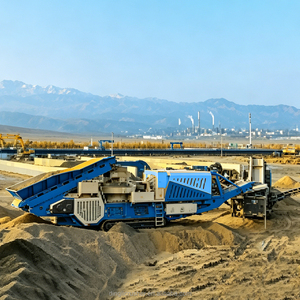 Concasseur mobile VSI sur chenilles Zhongyu Dingli, moteur AC, 100-500t/h, machine de fabrication de sable à impact vertical, façonnage d'agrégats - Product Image 2
