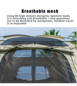 NOUVEAU 2026 LIAO Grande Villa de Luxe Pliable pour 8-12 Personnes, Grande Capacité, Imperméable, pour Fêtes de Famille, Voyage, Jardin, Glamping, <span class=keywords><strong>Camping</strong></span> et Activités de Plein Air - Product Image 5