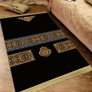 Alfombra de Oración Plegable Hecha de Poliéster/Algodón, Alfombra de Oración Islámica, Alfombra de Oración <span class=keywords><strong>Jana</strong></span> para Niños, Decoración del Hogar - Product Image 5