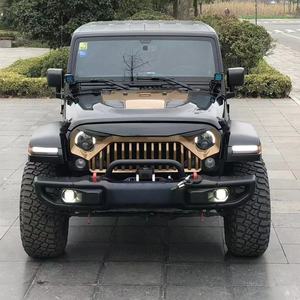 Lufeng กันชนหน้าอะลูมิเนียมสำหรับรถออฟโรด4x4อุปกรณ์เสริมรถออฟโรด10th ครบรอบปีสำหรับ <span class=keywords><strong>JEEP</strong></span> Wrangler JK อัพเกรด JL - Product Image 4