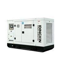 Alternateur Stamford triphasé sans balais à haute efficacité, générateur diesel silencieux Cummins 100 kW 125 kVA