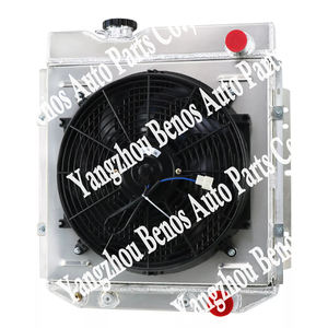 Kit de ventilateur de carénage de radiateur en aluminium à 3 rangées pour Challenger <span class=keywords><strong>1968</strong></span> ~ 73 <span class=keywords><strong>Dodge</strong></span> <span class=keywords><strong>Charger</strong></span> 1970-1974 - Product Image 1