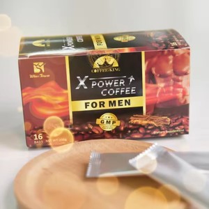 Café de Maca X Power Herbal Orgánico Personalizado para Hombres, Café Instantáneo Energético <span class=keywords><strong>con</strong></span> <span class=keywords><strong>Ginseng</strong></span> en Polvo y Vitaminas, en Envase de Botella - Product Image 5