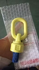 Anneau de levage pivotant en acier allié YD083 M30B de couleur personnalisée avec longueur de filetage personnalisée, capacité de charge de 30T, rotation à 360° - Product Image 2