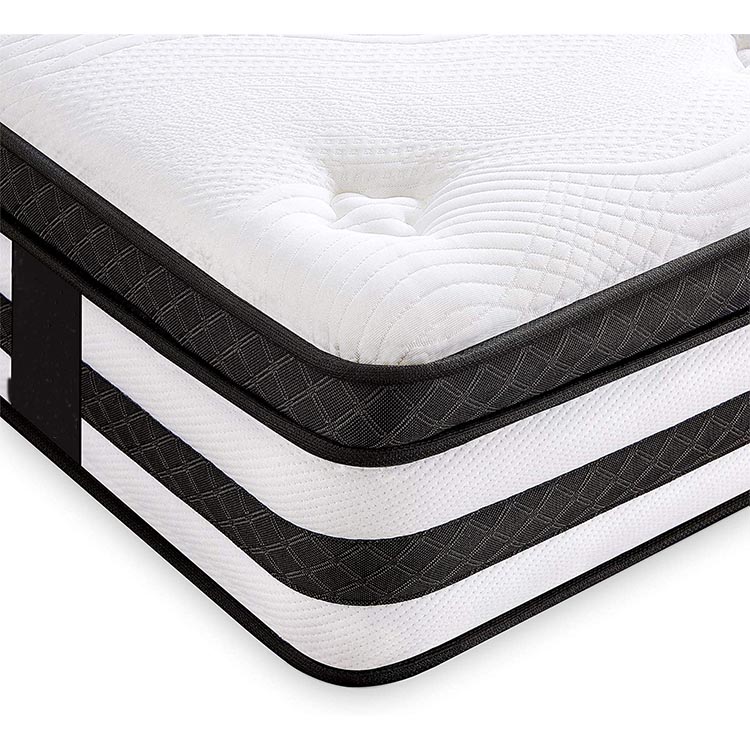 best selling colchon Latest style hotel price memory foam latex visco gel cooling  spring pocket foldaway king mattress