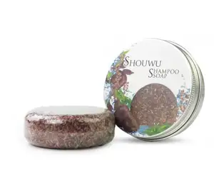 Handmade Promotes Hair Growth Hair Shampoo Herbal Plant Extract Shouwu Shampoo Soap