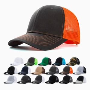 Casquettes de baseball BSCI en gros, casquettes trucker vierges avec logo personnalisé - Product Image 1