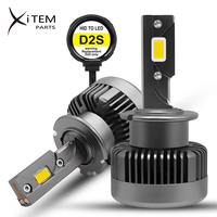 Phares LED Canbus sans erreur D1S D1R D2S D2R D3S D4S D5S D8S, haute puissance, super lumineux, 110W, pour véhicules