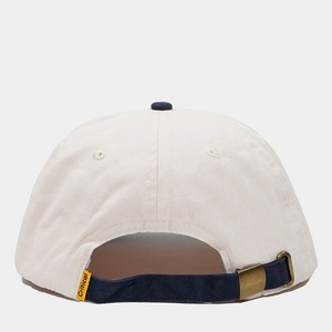Casquette Snapback à 5 panneaux non structurée en coton avec logo personnalisé OEM, impression sérigraphique, visière plate, couleur contrastée, avec boucle en métal - Product Image 6