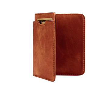 Classic Custom Soft Genuine Leather Short Open Phone <b>Wallet</b> Anti <b>RFID</b> Card for Women and Men - Product Image 1