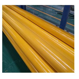 Profil de Pultrusion en fibre de verre de Surface antidérapante Matériau d'isolation en grain de bois <span class=keywords><strong>imitation</strong></span> Tube carré en fibre de verre Tube rond - Product Image 3