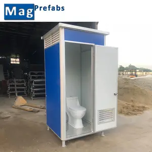 最も安いプレハブバスルームデザイン屋外ポータブルトイレモバイルシャワールーム