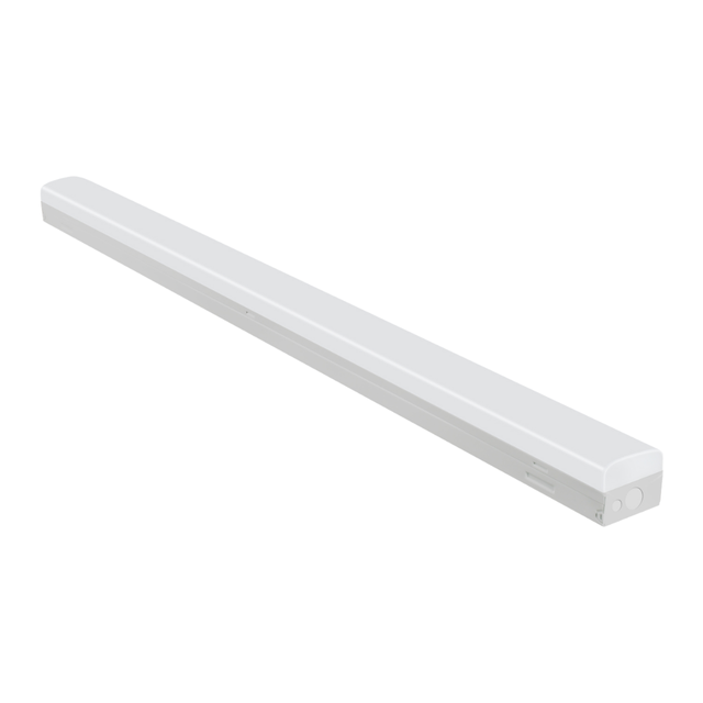 ETL SAA 45W LED Batten Light Aluminum Body PC Diffuser for Commercial Warehouse Lighting