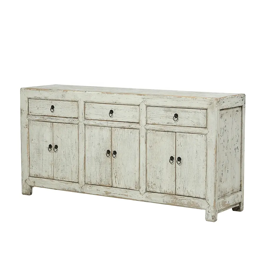 Chinese antique style shabby chic living room furniture solid wood rustic vintage home furniture