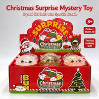 Cadeau de Noël : Jouet Squishy en forme de boulette de Noël, à remontée lente, pour la décompression et le soulagement du stress sensoriel