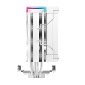 พัดลมระบายความร้อนซีพียู DeepCool AK400 DIGITAL WH สำหรับ LGA1700 1200 115X และ AM5 AM4 พร้อมหน้าจอแสดงผล สีขาว ฝาครอบด้านบนมีคริสตัล - Product Image 4