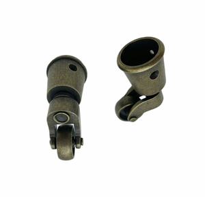 <span class=keywords><strong>Roulettes</strong></span> pivotantes <span class=keywords><strong>vintage</strong></span> en alliage de bronze antique avec roues universelles pour canapés et chaises - Product Image 6