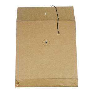 ซองกระดาษคราฟท์ 300 แกรม แบบกำหนดเอง สำหรับใส่เสื้อผ้าสุดหรู พร้อมกระดุม - Product Image 5