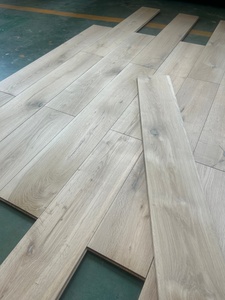 Suelo de <span class=keywords><strong>Madera</strong></span> de Roble Rústico sin Acabado, Ecológico, Grado CD, Parqué de Roble Blanco Europeo, <span class=keywords><strong>Precio</strong></span> Bajo para Dormitorio y Sala de Estar - Product Image 3