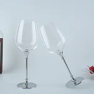 水晶花式巨型定制玻璃器皿制造商饮用酒杯/stemware 红酒杯