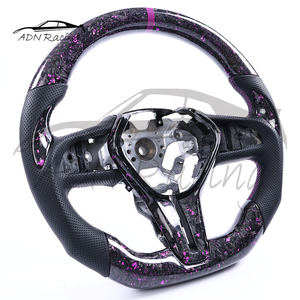 Volante de Coche Personalizado en Fibra de Carbono con Palanca de Cambios, Color Morado Forjado, para Infiniti Q50 Q60 QX80 2018+ (Venta al Por Mayor) - Product Image 2