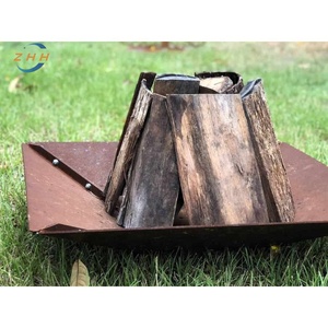 <span class=keywords><strong>Piccolo</strong></span> Flat Pack acciaio Corten fuoco pozzo portatile pozzo del fuoco per il campeggio, adatto per giardini e iarde - Product Image 2