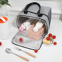 Sac isotherme de pique-nique portable de grande capacité pour l'extérieur, sac thermique pour la livraison de nourriture, sac à lunch isolé pour adultes